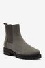 Grey Extra Wide Fit Forever Comfort® Chunky Chelsea Boots
