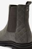 Grey Extra Wide Fit Forever Comfort® Chunky Chelsea Boots
