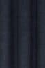 Nalu Nicole Scherzinger Blue Kalo Textured Fully Lined Eyelet Curtains