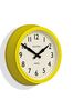 Jones Clocks Yellow Retro Telecom Wall Clock