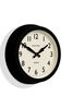 Jones Clocks Black Retro Telecom Wall Clock