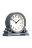 Jones Clocks Navy Navy Classic Mantel Clock with Arabic Dial