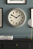 Jones Clocks Grey Grey Opera House Wall Clock