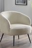 Julian Bowen Cream Gigi Boucle Accent Chair