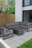 Kettler Slate Grey Versa Garden Sofa 6 Seater Lounge Set