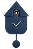 Karlsson Dark Blue Modern Cuckoo ABS Wall Clock