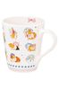 Cath Kidston Cream Stanley Mugs Set of 4