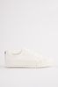 White Broderie Chunky Trainers