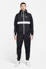 Nike pink Black Hooded Woven Tracksuit