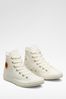 Converse White Festival High Top Trainers