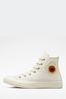 Converse White Festival High Top Trainers