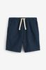 Indigo Blue Linen Blend Shorts (3mths-7yrs)