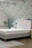 Vivienne Soft Silver Ansley Ottoman Storage Bed Bed