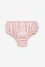 Pink Frill Knickers 2 Pack (0mths-2yrs)