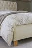 Annaly Velvet Oyster Chatsworth Bed Upholstered