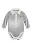 Tommy Hilfiger Baby White Ribbed Bodysuit