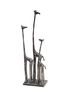 Libra Antique Silver Giraffe Sculpture