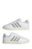 adidas White/Silver Grand Court 2.0 Trainers