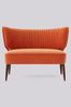 Swoon Easy Velvet Burnt Orange Duke Two Seater Sofa
