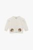 Trotters London Little Prickles White Cardigan
