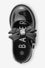 Baker by Ted Baker Girls Back to School Mary Jane Black Print Shoes with Bow