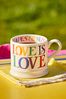 Emma Bridgewater Cream Rainbow Toast Love Is Love Small Mug