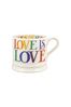 Emma Bridgewater Cream Rainbow Toast Love Is Love Small Mug