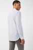 Tommy Hilfiger Core Flex Printed White Shirt