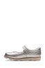Clarks Silver Kids Multi Fit Crown Mary Jane Shoes