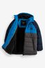 Blue Shower Resistant Puffer Coat (3-16yrs)