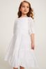 Mint Velvet White Broderie Occasion Dress