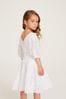 Mint Velvet White Broderie Occasion Dress