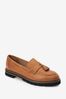 Camel Forever Comfort® Leather Tassel Chunky Loafer Shoes