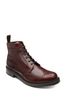 Loake Bedale Burgundy Heavy Brogue Boots