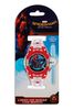 Peers Hardy Red Disney Marvel Spiderman Clear Plastic Strap Watch