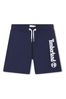 Timberland Navy Blue Logo Swim Shorts