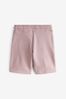 Purple Zip Pocket Jersey Shorts (3-16yrs)
