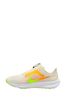 Nike White/Lemon Pegasus 40 Running Trainers