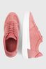 Tommy Hilfiger Pink Signature Suede Trainers