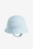 Blue Baby Bucket Hat (0mths-2yrs)