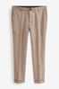 Stone Natural Skinny Smart Trousers