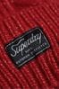 Superdry Grey Cable Lux Beanie