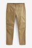 Stone Regular Tapered Slim Stretch Utility Trousers