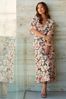 Myleene Klass Floral Print Wrap Dress