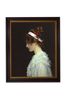 Brookpace Lascelles Black Framed Girl Portrait with Victorian Headband