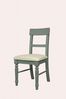 Set of 2 Atlantic Green Dorset Upholstered Dining Chairs