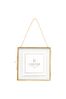 Chapter B Gold Ribbed Hanging Frame