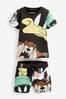 Black Looney Tunes T-Shirt and Shorts License Set (3mths-8yrs)