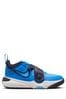 Nike Blue Team Hustle D 11 Junior Basketball Trainers