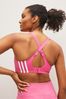 adidas Pink TLRD Impact Training High-Support Bra